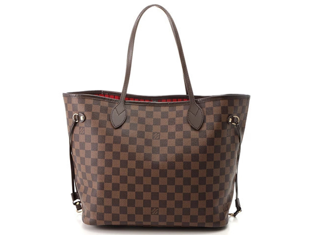 LOUIS VUITTON Neverfull Damier Ebene Brown